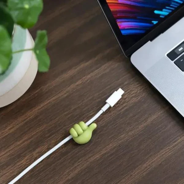 Hand Shape Wall Clip Hanger Keys Cable Holder