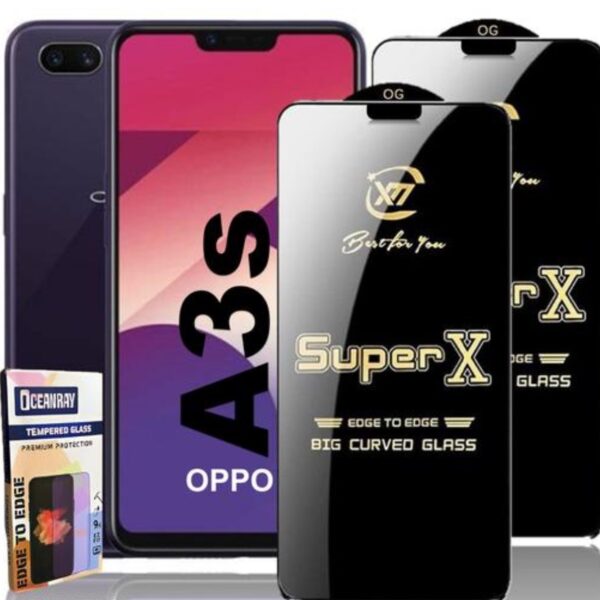 Oppo A3s Super-X Tempered Glass