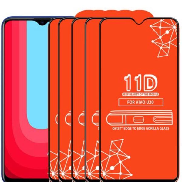 Vivo U20 G-Tel 11D Tempered Glass