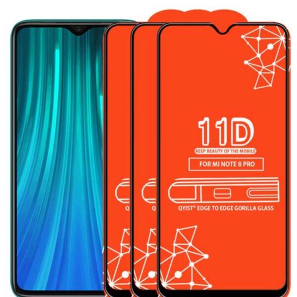 Redmi Note 8 Pro G-Tel 11D Tempered Glass