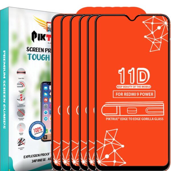 Redmi 9 Power G-Tel 11D Tempered Glass