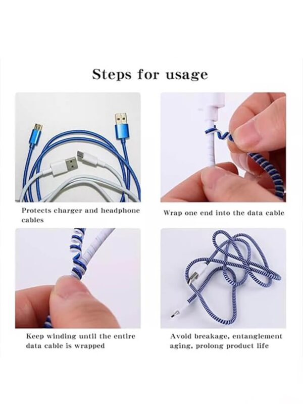 Spiral Cable Protector – Multicolor - Image 3