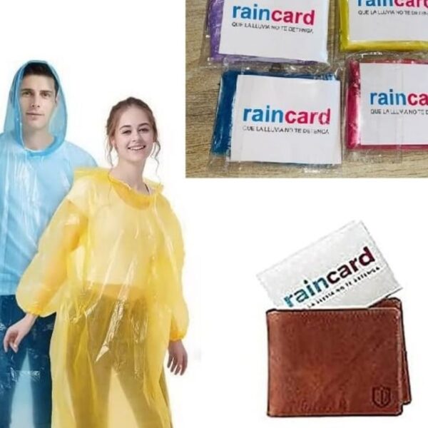 Pocket Size Disposable Raincoat/Raincard