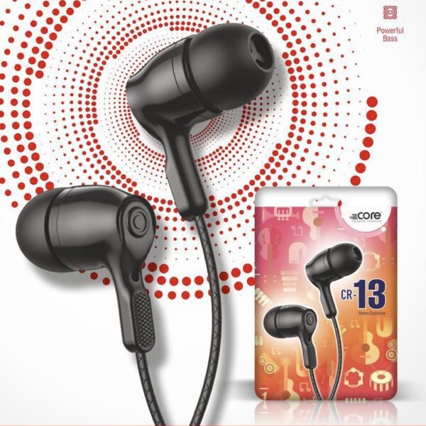 Core CR-13 Wired Stereo Earphone