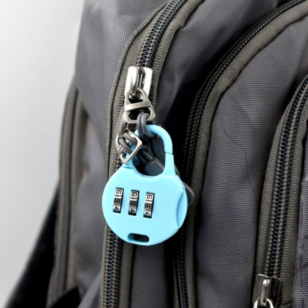 3 Digit Zipper Lock