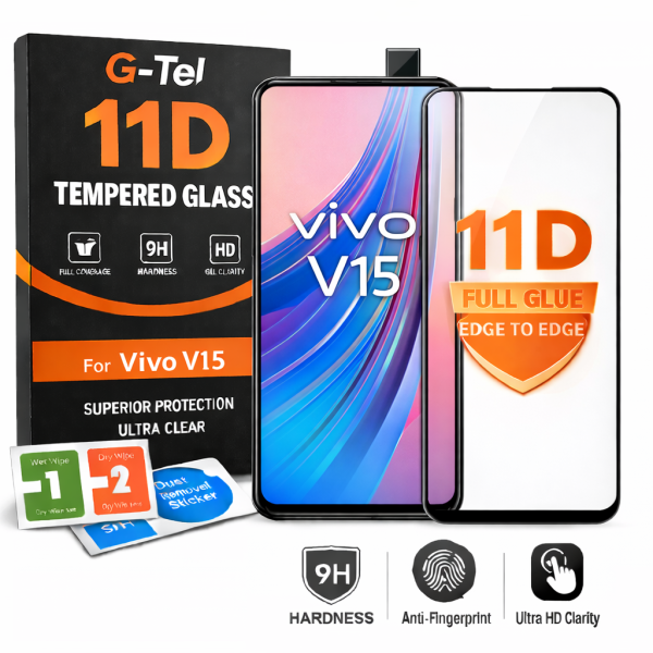 Vivo Y70s G-Tel 11D Tempered Glass