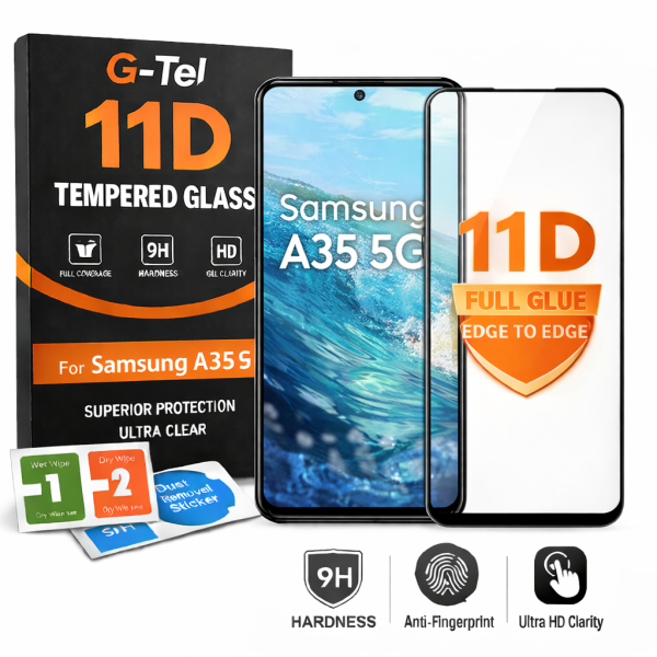 Samsung A55 G-Tel 11D Tempered Glass