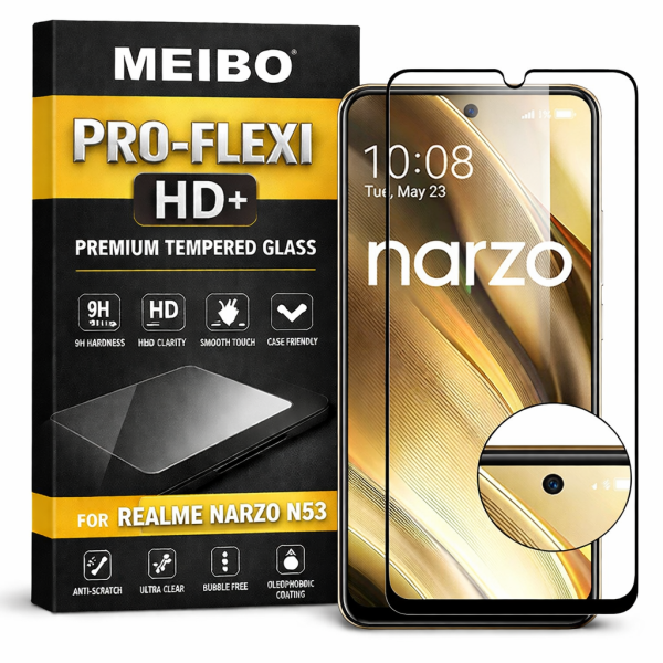 Realme Narzo C53 MEIBO PRO-FLEXI HD+ Temper Glass