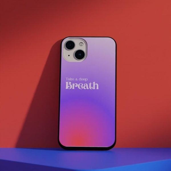 Take a deep breath Phone Case