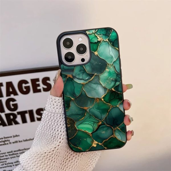 Green Marble Case