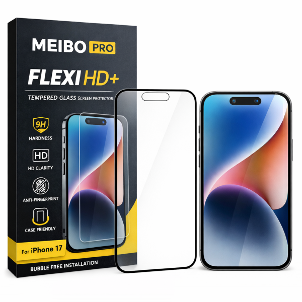 iPhone 17 MEIBO PRO FLEXI HD+ Temper Glass