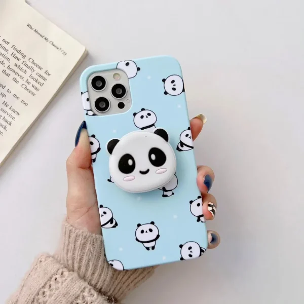 Blue Panda Case And Pop