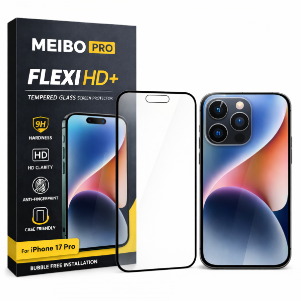 iPhone 17 Pro MEIBO PRO FLEXI HD+ Temper Glass