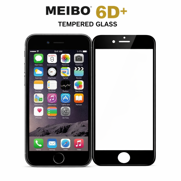 iPhone 8 MEIBO 6D+ Temper Glass