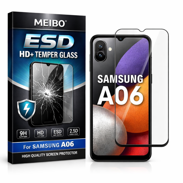 Samsung A06 MEIBO ESD HD+ Temper Glass