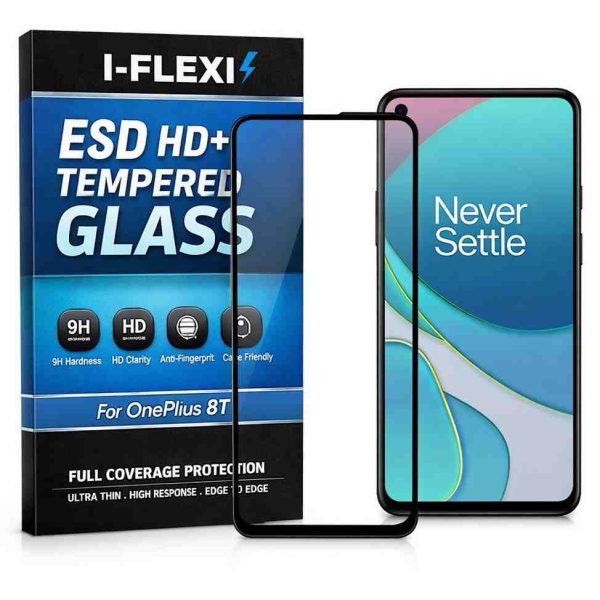 Oneplus 8t I-FLEXI ESD HD+ Temper Glass