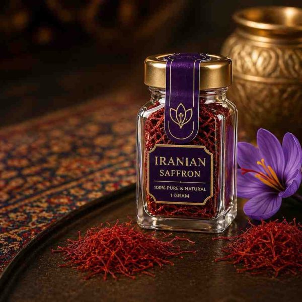 Premium Iranian Saffron (1 Gram Bottle)