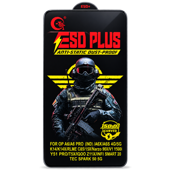 Oppo A6 Pro G-Tel ESD PLUS Tempered Glass